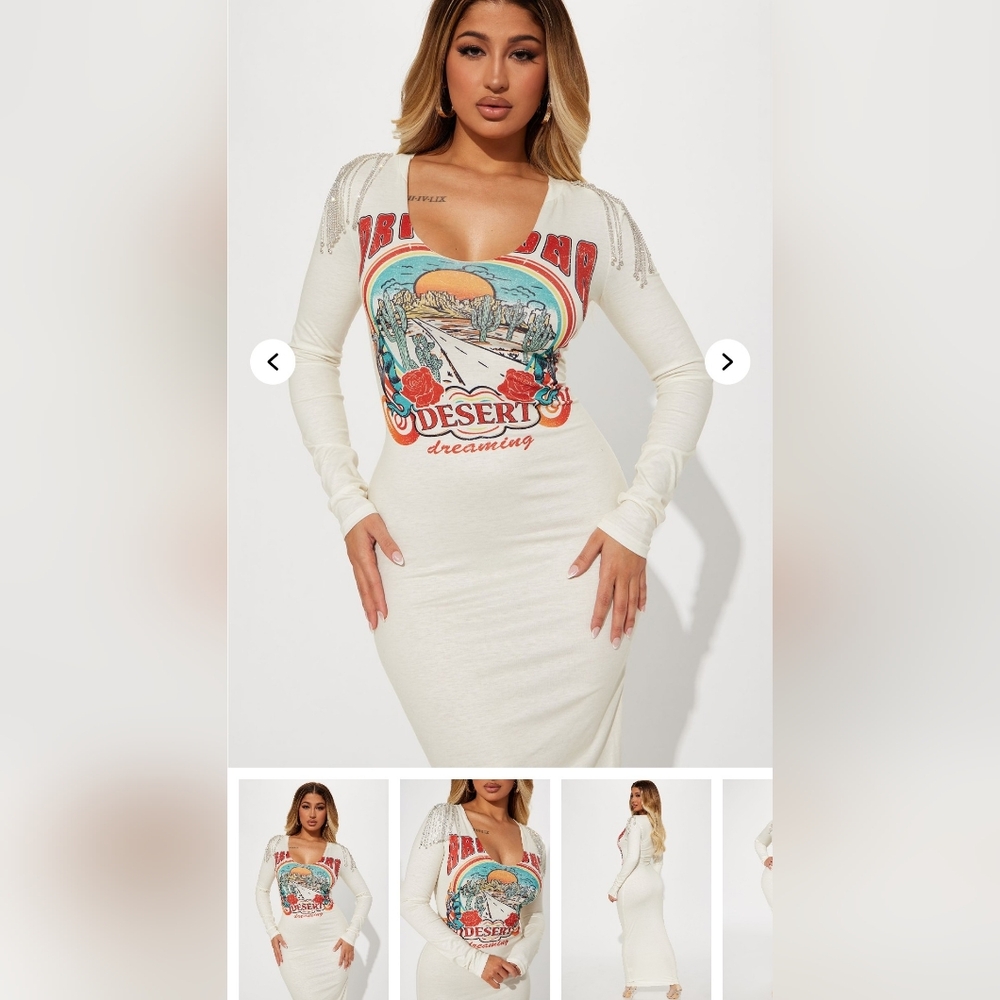 New tee shirt maxi with embellished shoulders